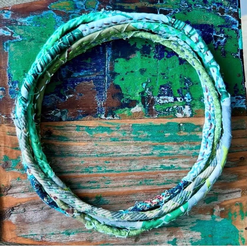 Necklace - hand stitched