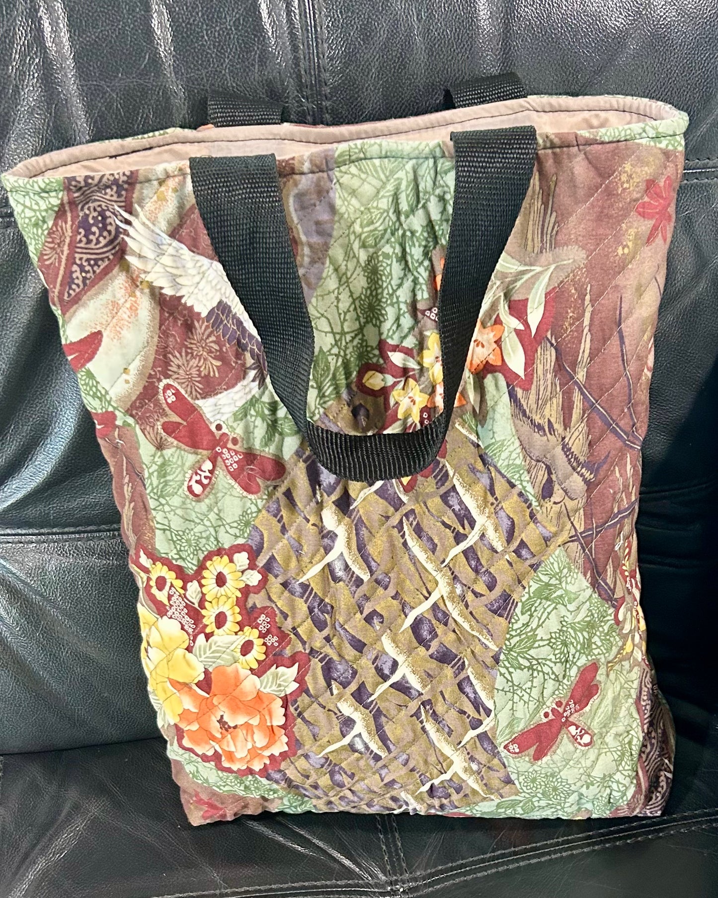 Short Handle Shopper - Japanese Kona Bay