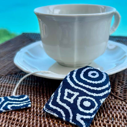 Bookmark - fabric teabag