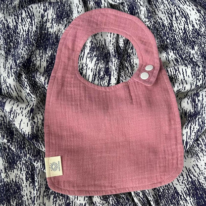 Bib - hand printed - dragonfly