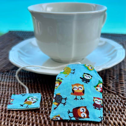 Bookmark - fabric teabag