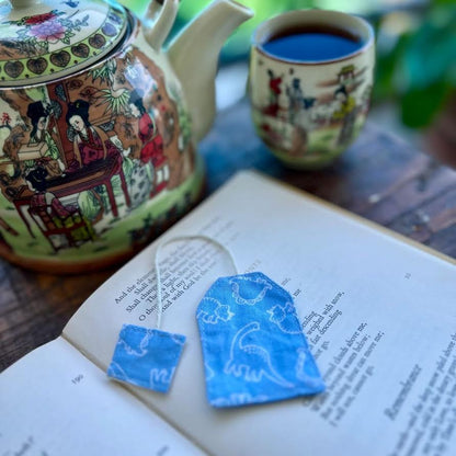 Bookmark - fabric teabag