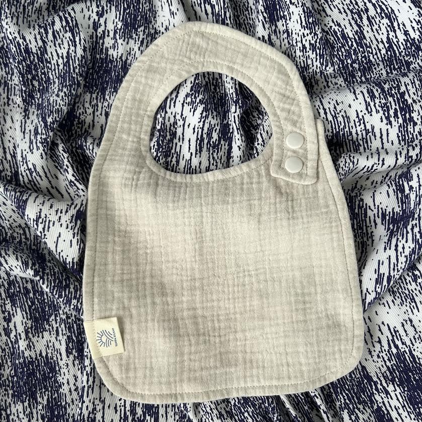 Bib - hand printed - dragonfly