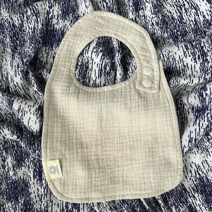 Bib - hand printed - dragonfly