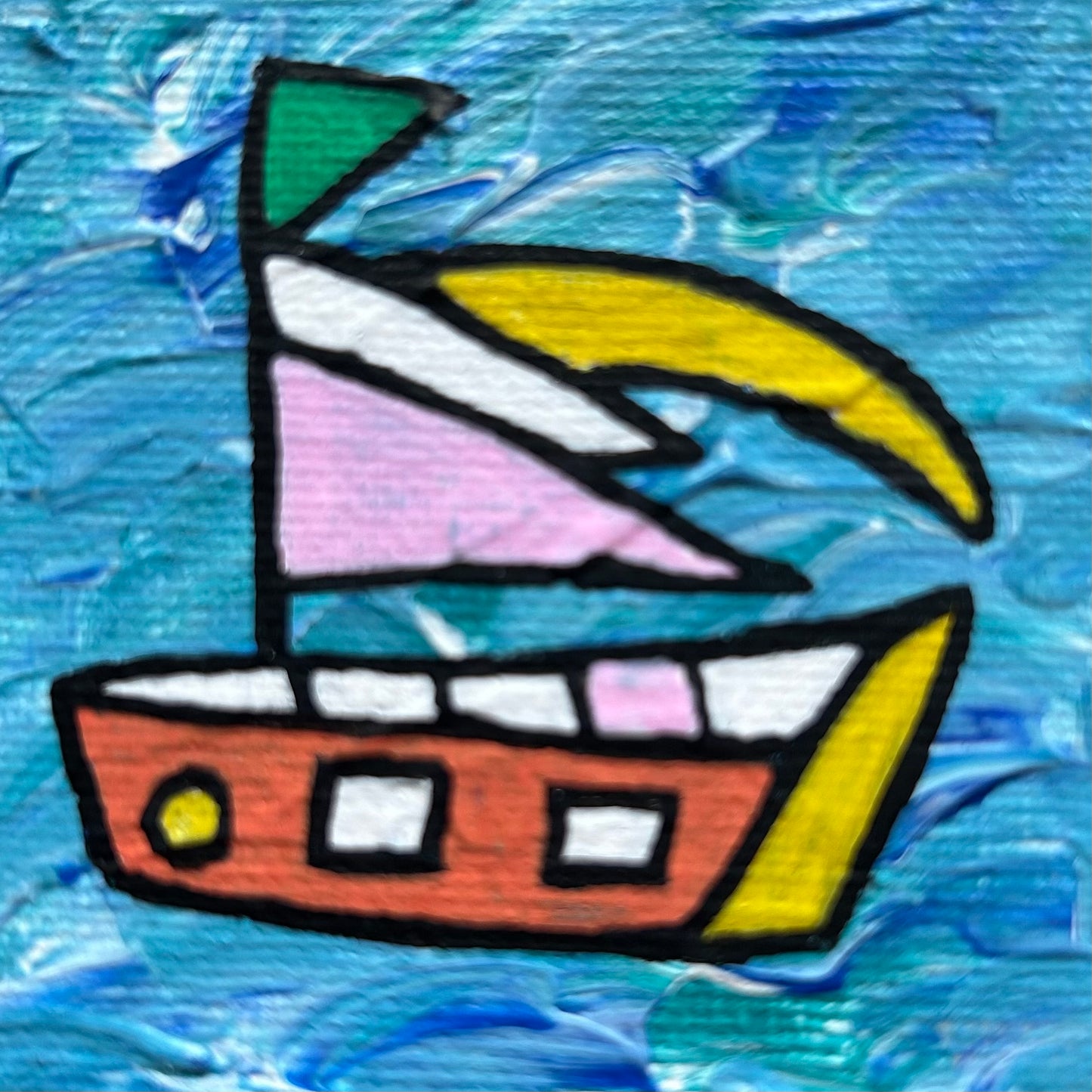 Mini painting with easel I