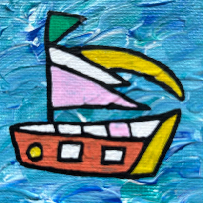 Mini painting with easel I