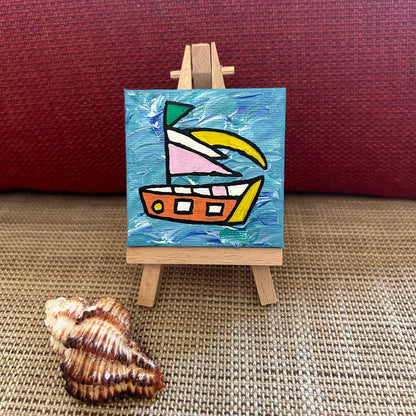 Mini painting with easel I