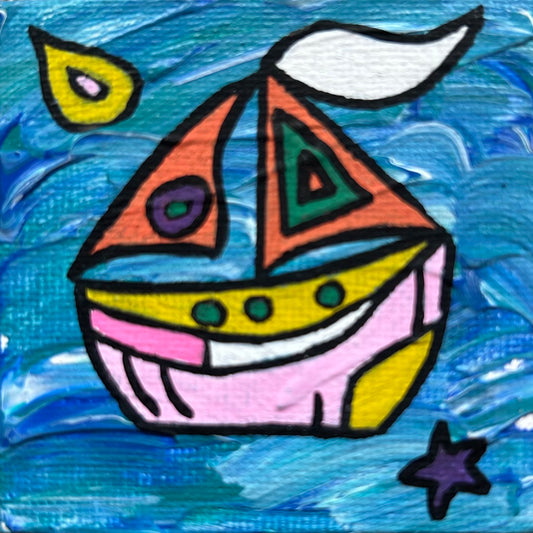 Mini painting with easel II