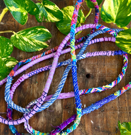 Necklace - hand stitched