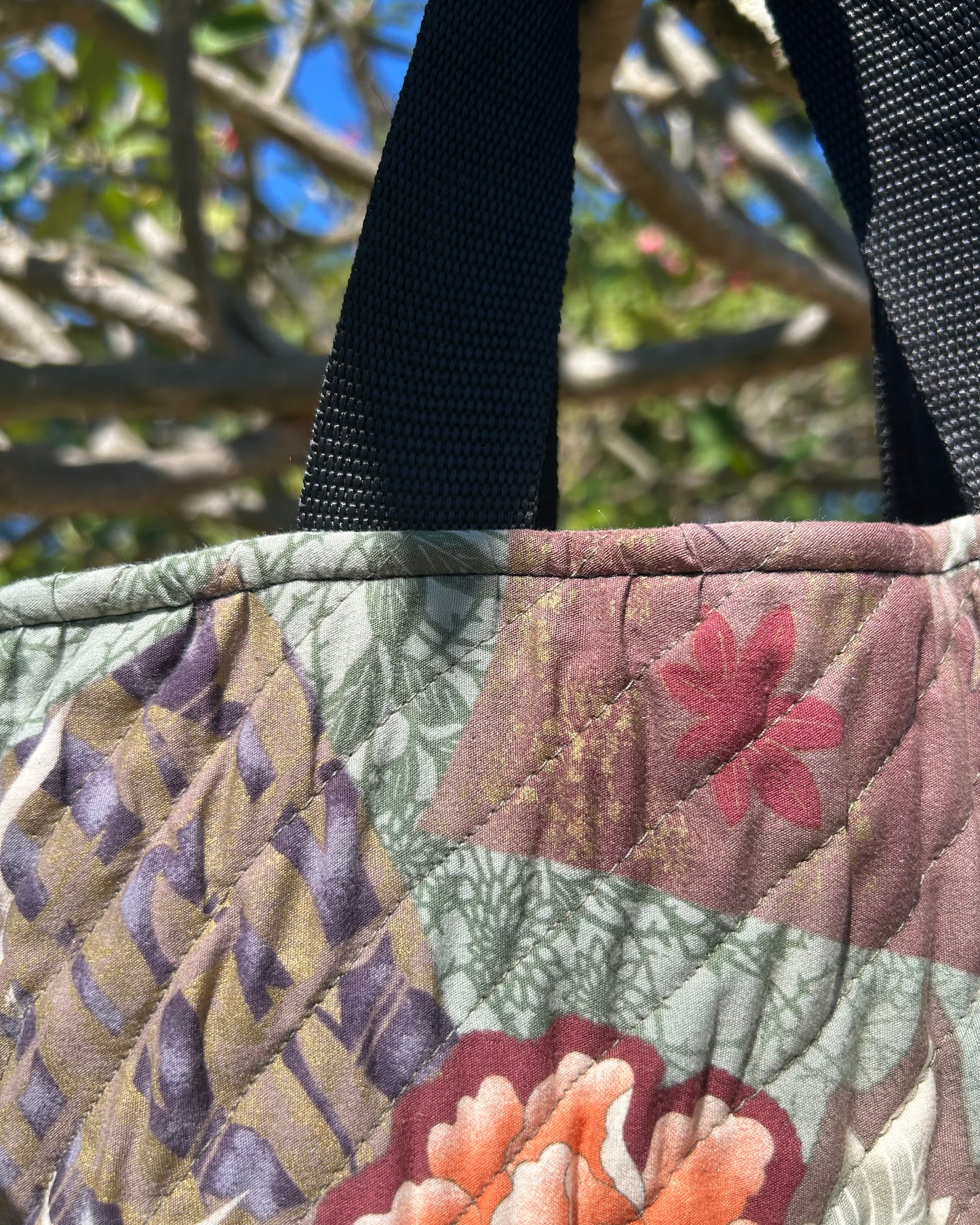 Short Handle Shopper - Japanese Kona Bay