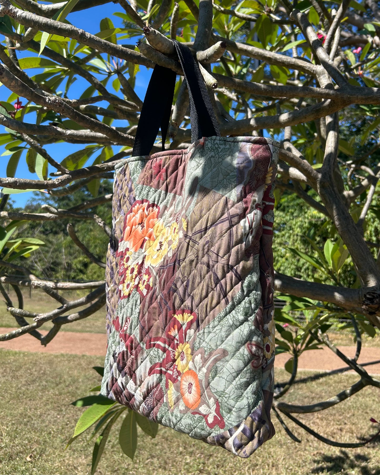 Short Handle Shopper - Japanese Kona Bay