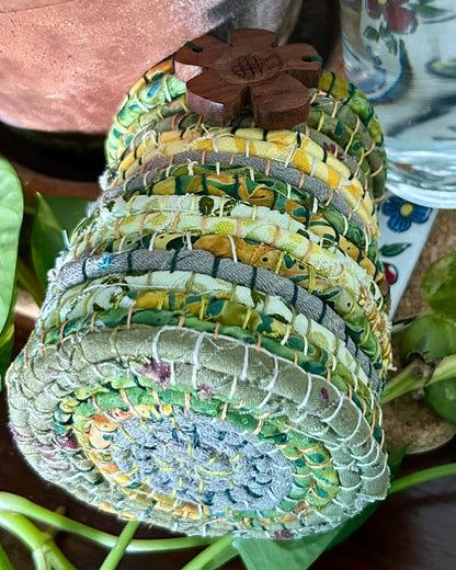 Pencil pot - Hand stitched