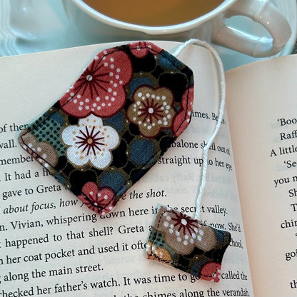 Bookmark - fabric teabag
