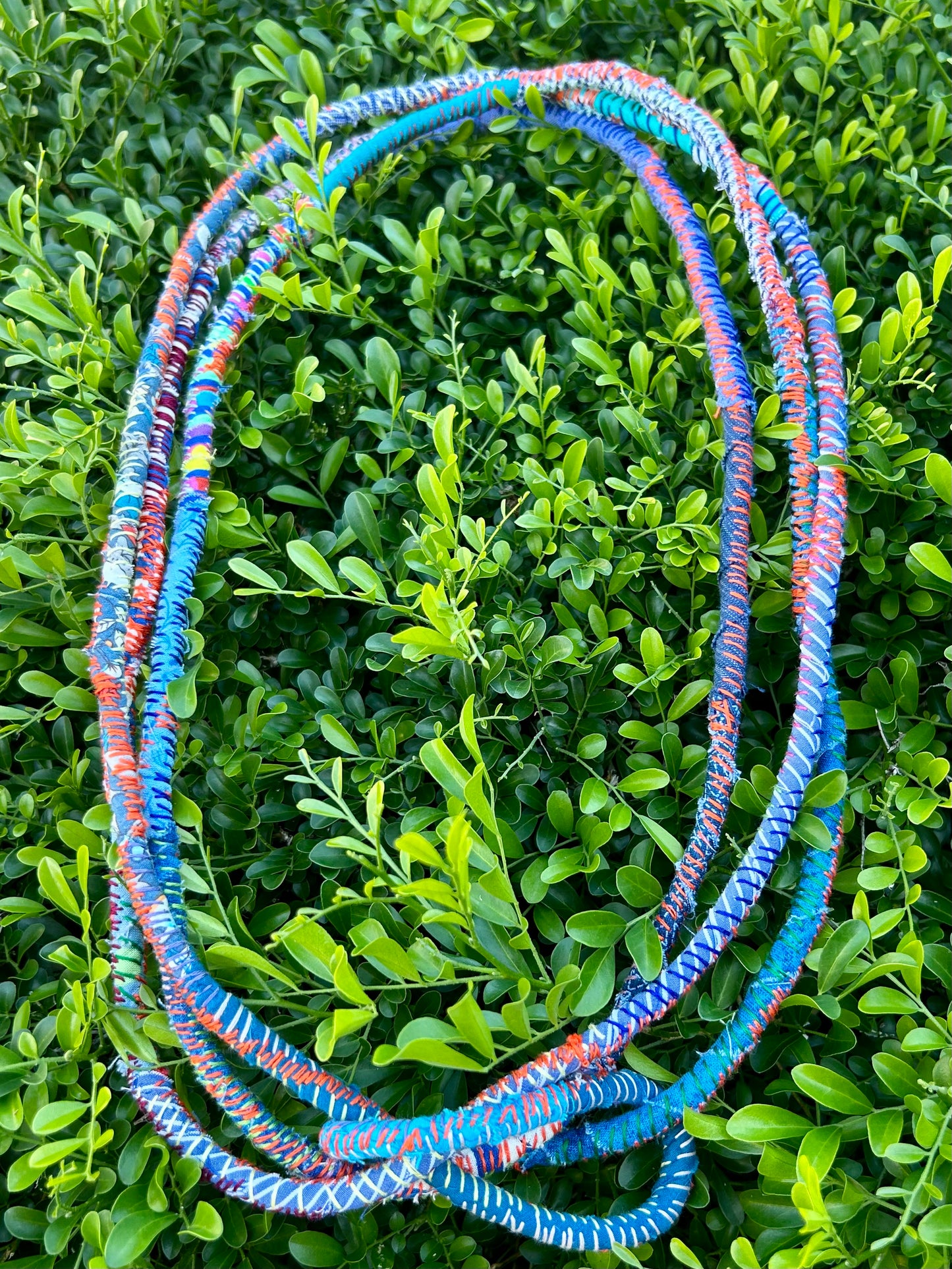 Necklace - hand stitched