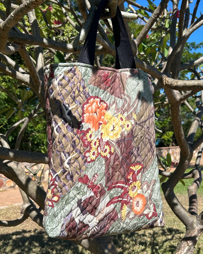 Short Handle Shopper - Japanese Kona Bay